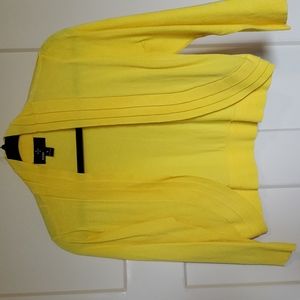 Yellow Short Cardigan